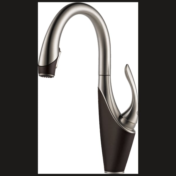 Brizo Vuelo Single Handle PullDown Kitchen Faucet 63055LFSSCO Zoro